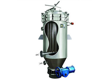 NYB25 Stainless Steel Vertical Pressure Leaf Filter For Edible Oil Industry