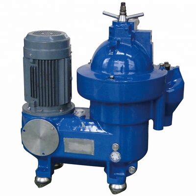 Separador de óleo industrial de centrífuga contínua com capacidade de descarga automática de 3000 L/h e estrutura estável