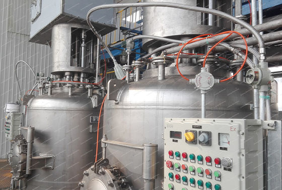 Stainless Steel 304/316 Agitated Nutsche Filter Dryer with 5 gpm Flow Rate and 150 psi Maximum Pressure