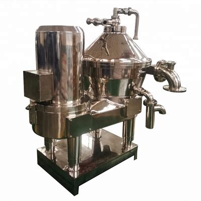 Centrífuga de cerveja de controle PLC de descarga automática com aço inoxidável padrão alimentar e capacidade de 5000-10000 L/H