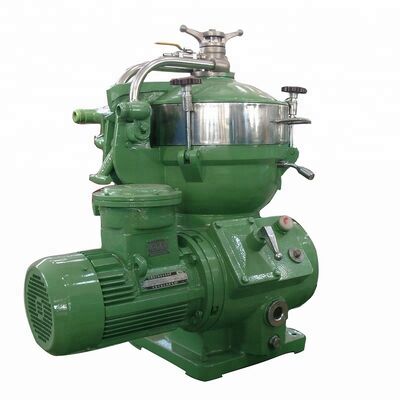 Separador de óleo industrial de centrífuga contínua com capacidade de descarga automática de 3000 L/h e estrutura estável