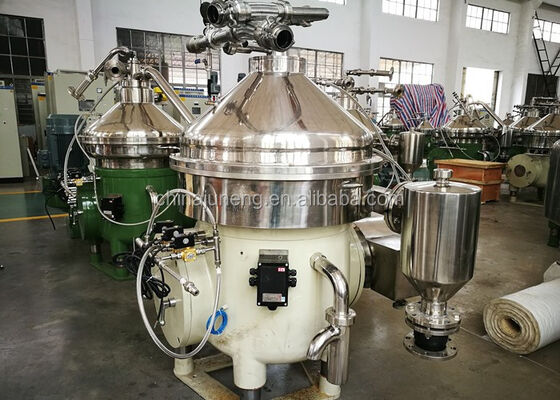 sistema elétrico separador de creme de leite e água com controle PLC