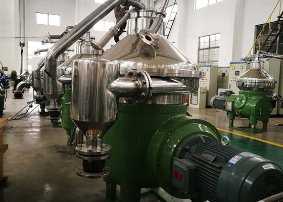 Separador Centrífugo de Óleo de Coco Virgem PLC Máquina de Operação Contínua