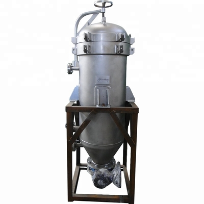 Filtro de folhas de pressão de branqueamento de óleo semiautomático 12m2 Área de filtragem