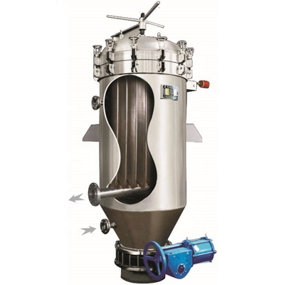Filtro vertical de folhas sob pressão NYB, área de filtração 12m2, capacidade 2-4T/H