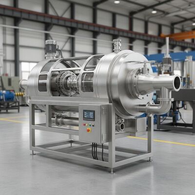 Centrifugadora de decantador horizontal de aço inoxidável de autolimpeza para desaguamento contínuo de lama